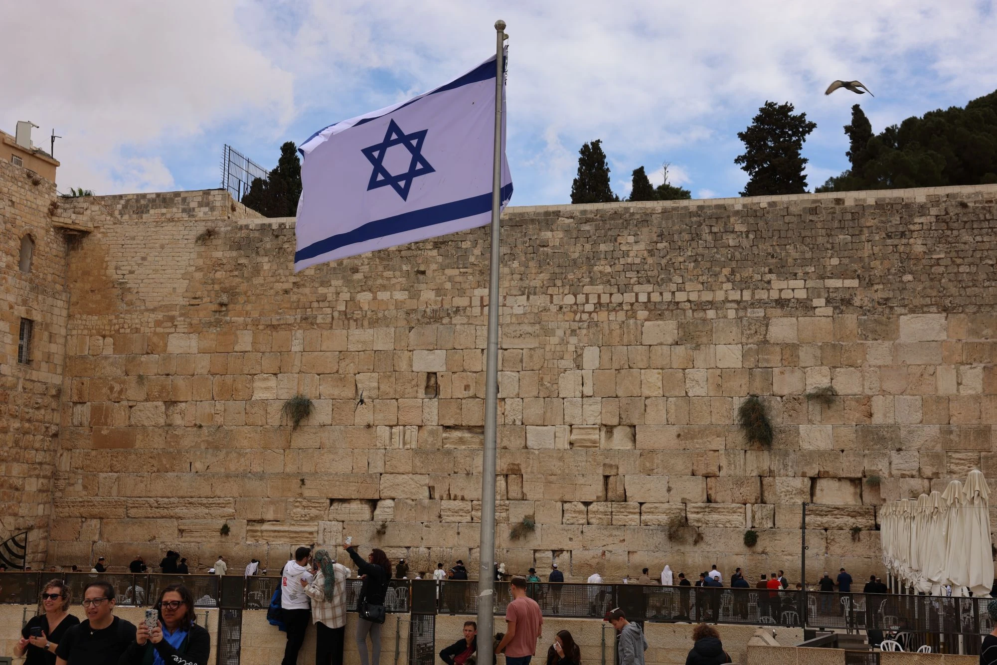 Ratlos Heiliges Land Jerusalem Klagemauer