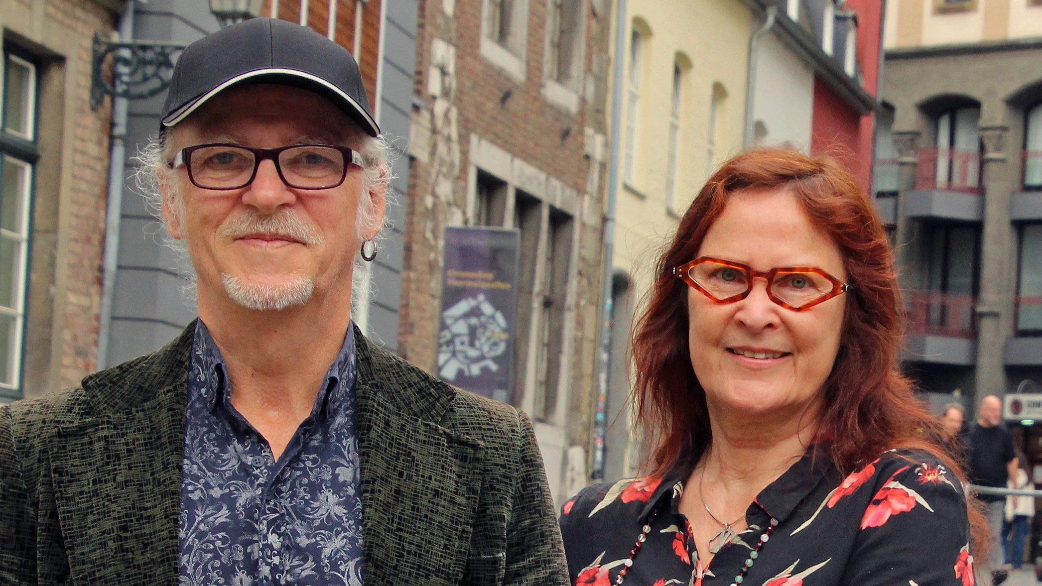 Das Ehepaar Lohmeyer, Organisatoren des Festivals "Jamel rockt den Förster" , in Aachen