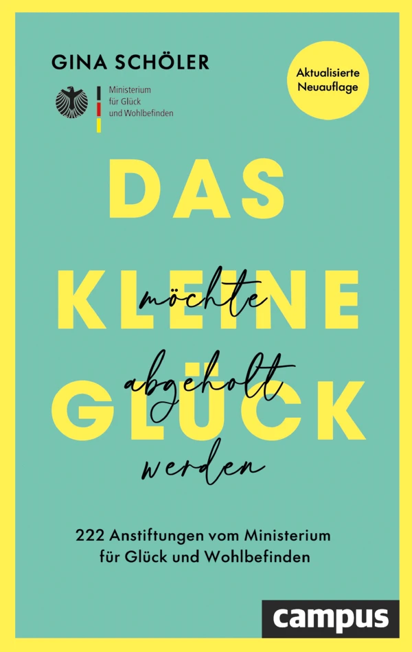Buchcover - Das Kleine Glück möchte abgeholt werden